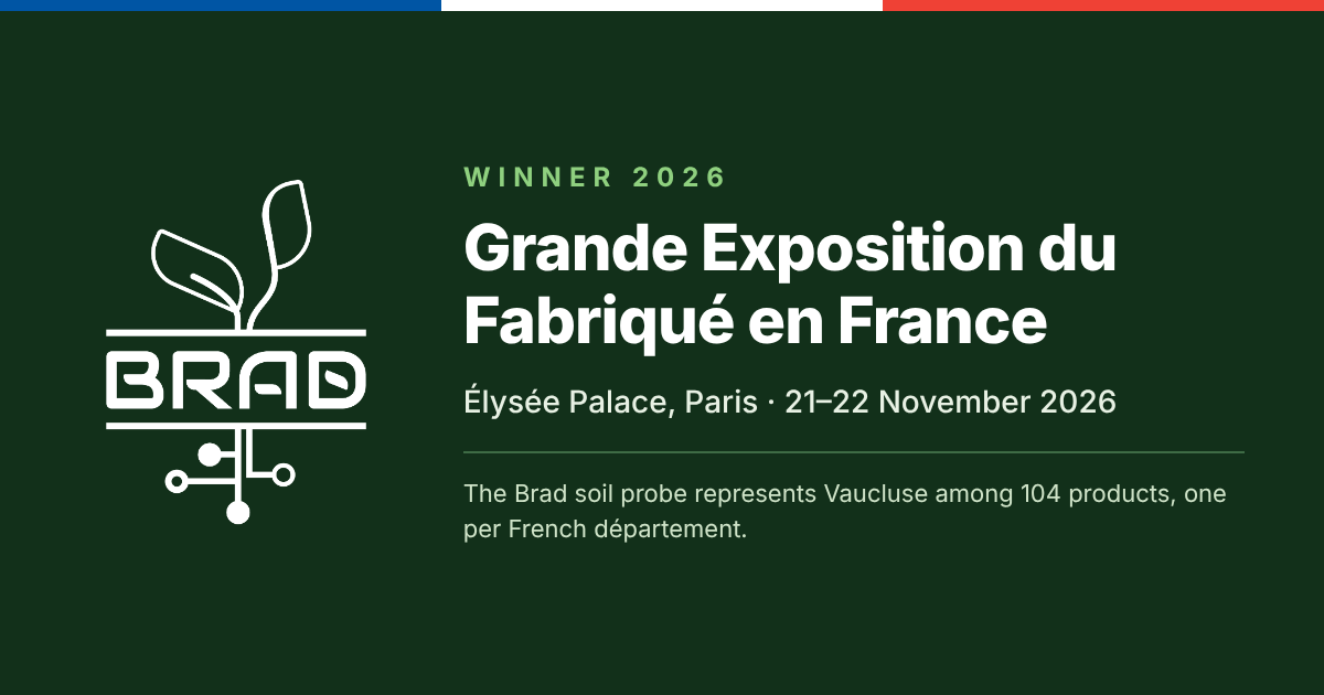 BRAD, winner 2026 — Grande Exposition du Fabriqué en France