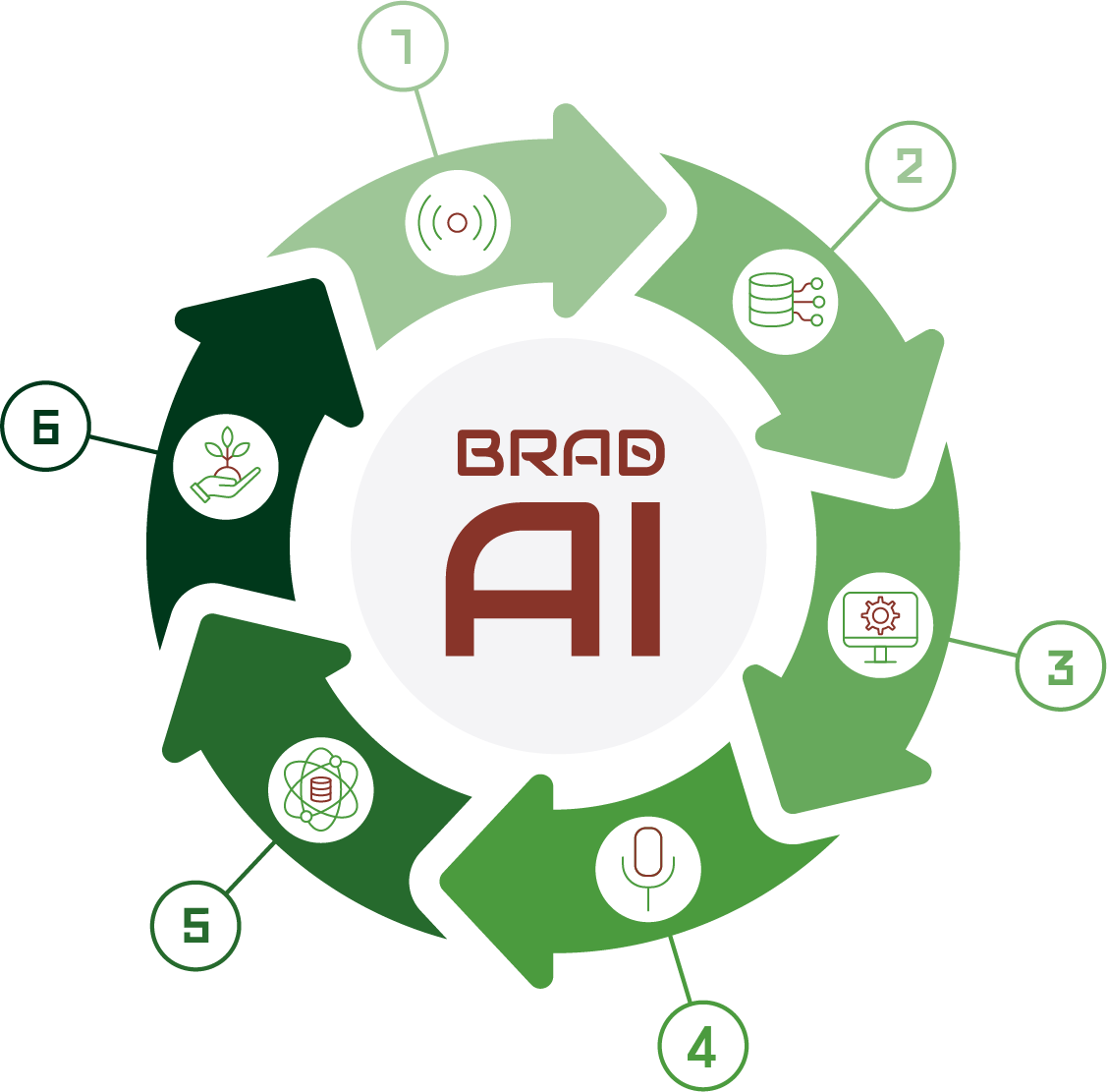 Brad AI circular process