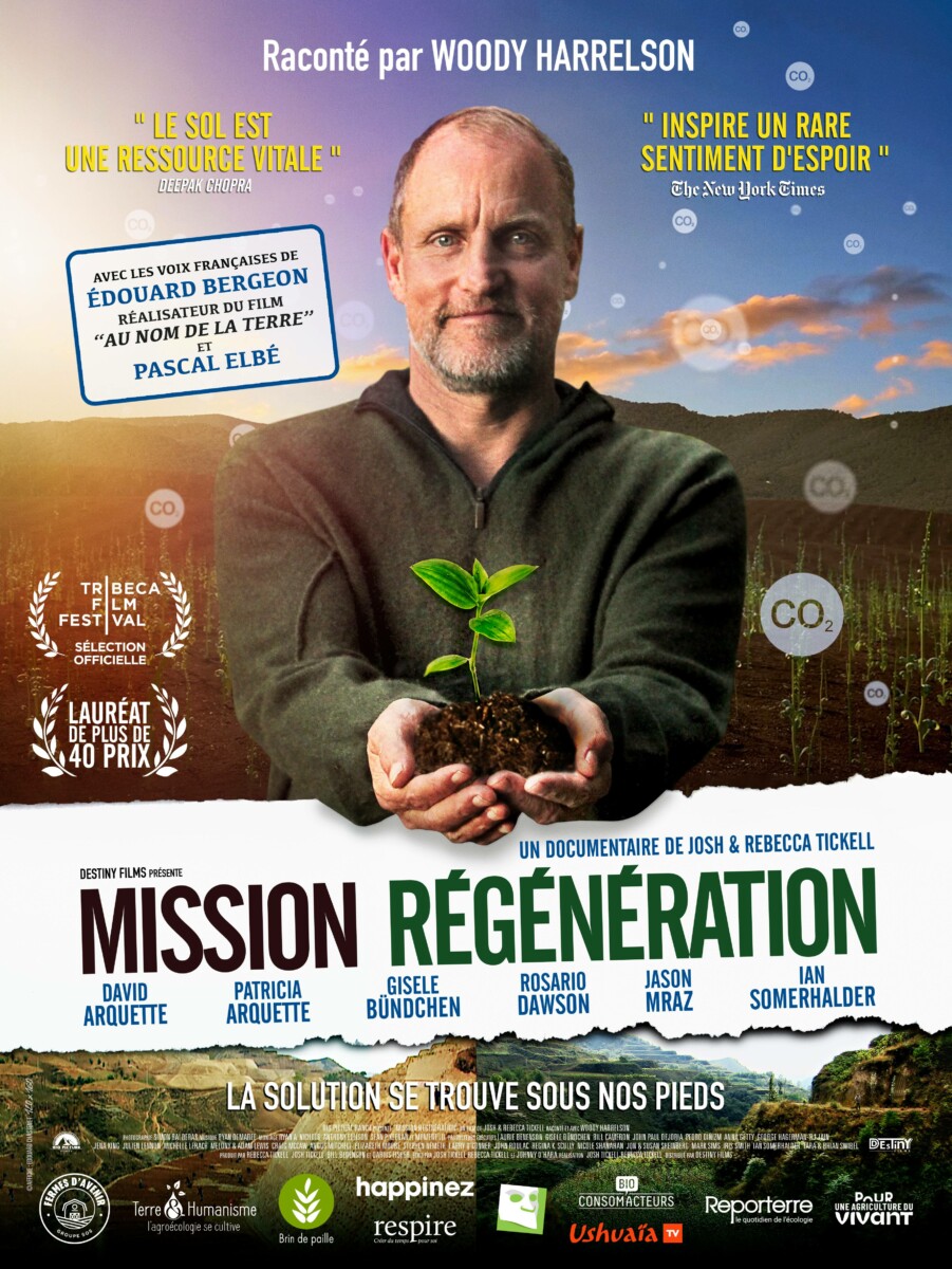 Affiche du documentaire Mission régénération - Kiss the Ground