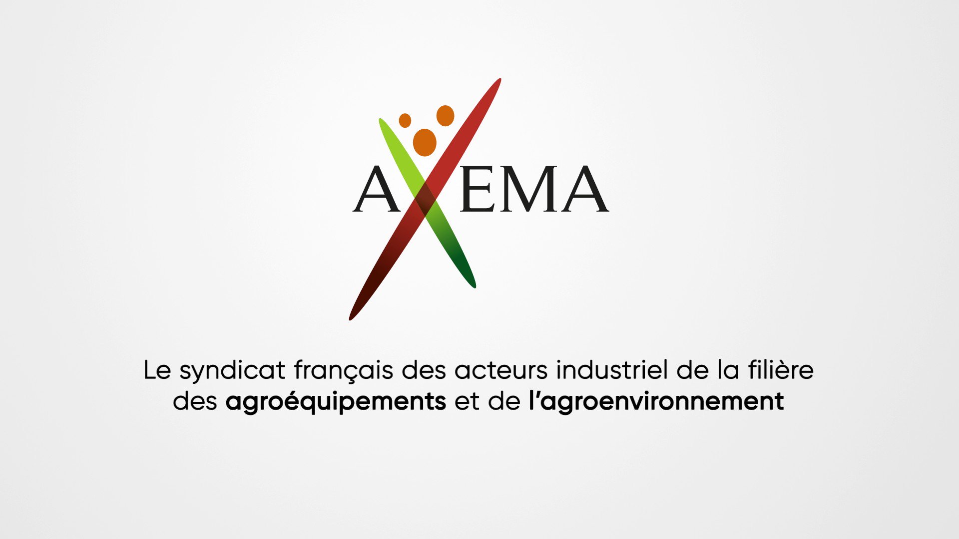 Logo Axema - Syndicat français des acteurs industriels de la filière des agroéquipements et de l'agroenvironnement.